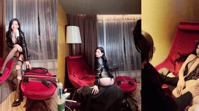 【极品女神顶级】秀人极品网红『周于希』澳门旅拍主题《女王调教室》B痕情趣调教 开启性福之旅