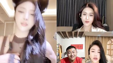 ⭐【快手】希希酱紫 6 快手第一美臀 凹凸户型 半透紧身裤 (18)